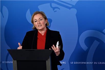 Gesundheitministerin Paulette Lenert hatte am 23. März einen Schwächeanfall erlitten

