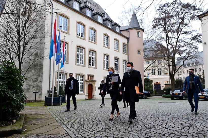 Gesundheitsministerin Paulette Lenert (LSAP) und Premierminister Xavier Bettel (DP) konnten den Staatsrat mit ihrer Argumentation nicht überzeugen
