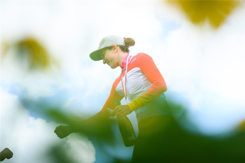 Gewohntes Bild: Christine Majerus im Landesmeistertrikot
