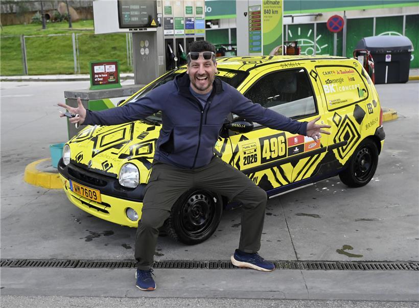 Gianni Mersch, Verantwortlicher des „Uelzechtkanal“ im LGE, wähnt sich offensichtlich bereits am Ziel. Doch noch fehlen einige Kilometer.