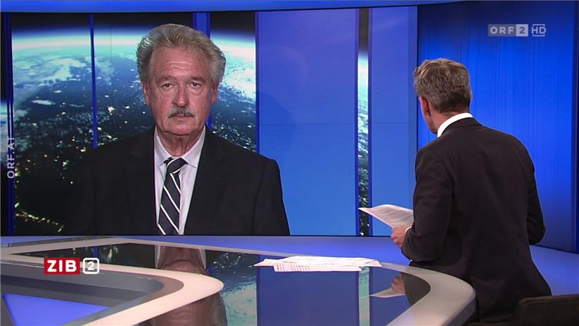 Gibt gerne Telefonnummern weiter: Jean Asselborn im österreichischen Nachrichtenmagazin ZIB 2
