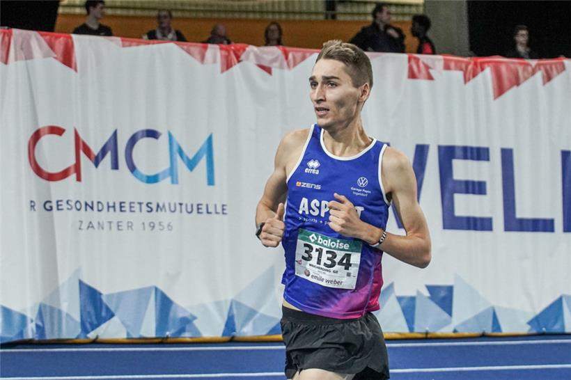 Gil Weicherding wird über 1.500 Meter seine Freiluftsaison vorbereiten, ist aber dennoch Hauptanwärter auf den Titel
