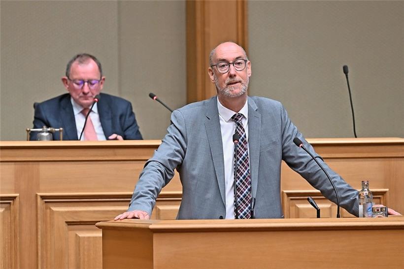 Gilles Baum wird auch in den kommenden fünf Jahren wieder öfters am Rednerpult der Chamber stehen
