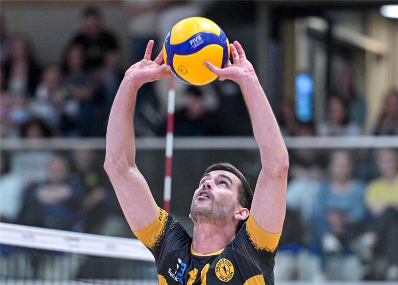 Gilles Braas und der VC Strassen feierten am Samstagabend den Sieg im Super Cup
