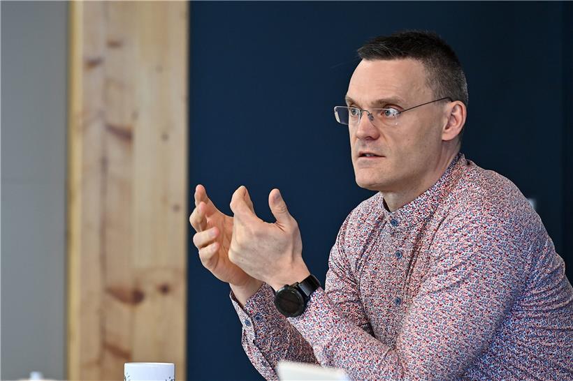 Gilles Feith, CEO der Fluggesellschaft Luxair, distanziert sich vom Vorhaben der Sales-Lentz Group
