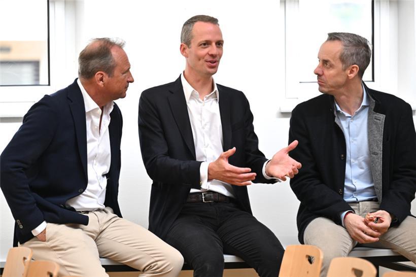 Gilles Roth, Serge Wilmes und Georges Mischo