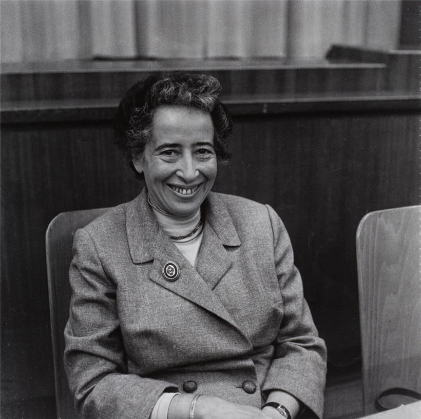 Gilt als eine der wichtigsten Philosophinnen unserer Zeit: Hannah Arendt auf dem 1. Kulturkritikerkongress im Jahr 1958
