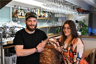 Giorgia Tiesi und Alberto Piciucchi: Geselligkeit und Geborgenheit wollen sie in ihrem Ristorante „La Tana“ vermitteln
