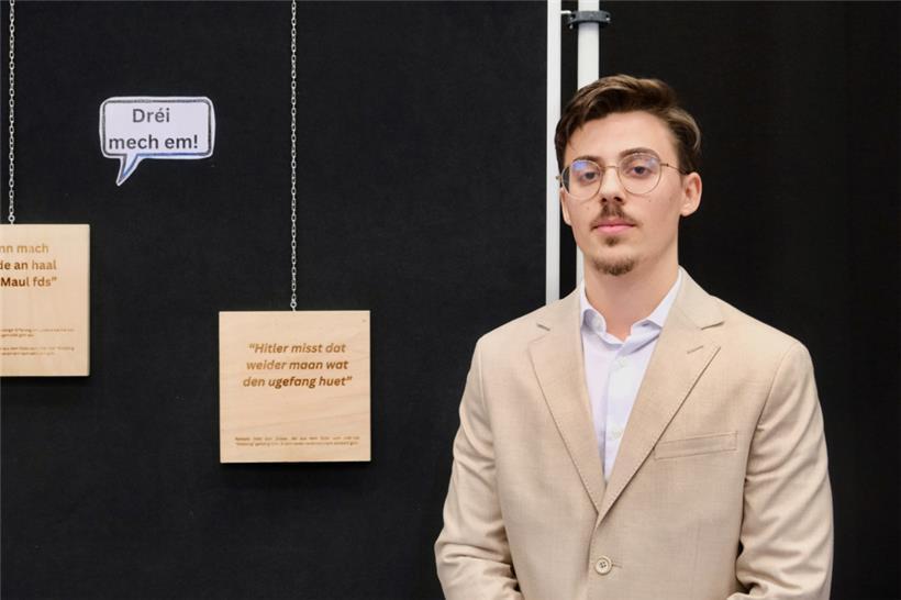 Gonçalo Ramos aus der Klasse 3GCM am Lycée Nic Biever
