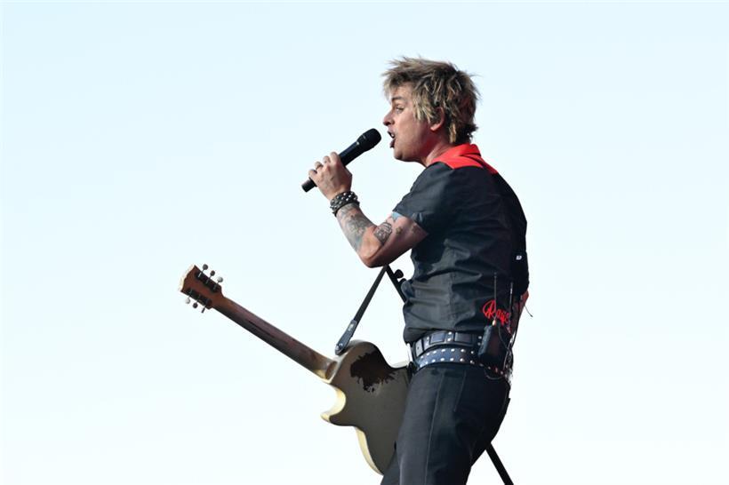 Green Day schlugen zwischendurch auch leisere Töne an
