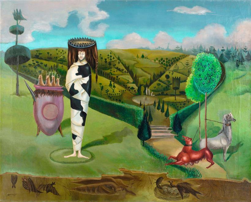 „Green Tea“ (1942) de Leonora Carrington
