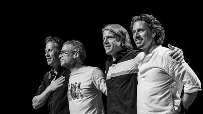 Greg Lamy (2e d.g.) fait partie du quatuor, composé de (g.à d.) Pascal Schumacher, Marc Demuth et Jeff Herr
