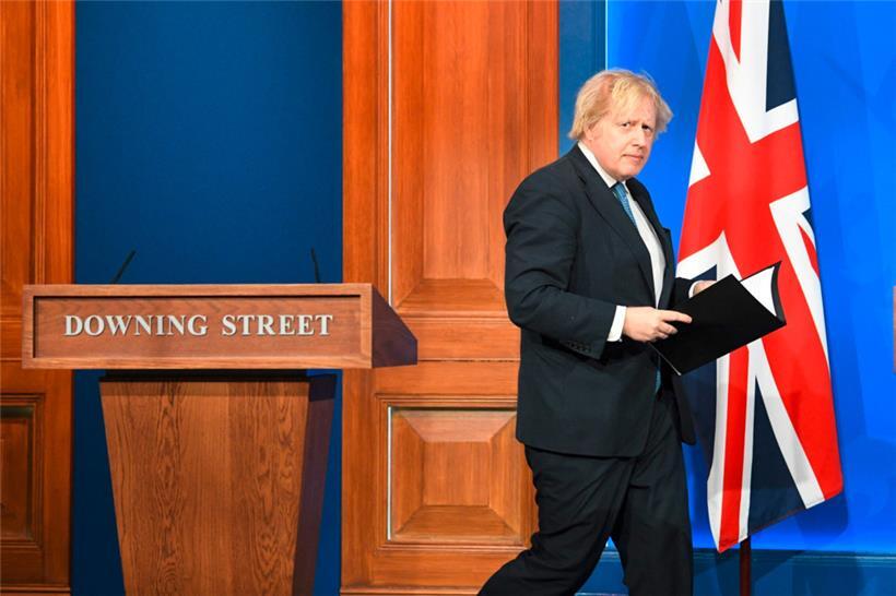 Großbritanniens Premier Boris Johnson ist als Parteichef zurückgetreten
