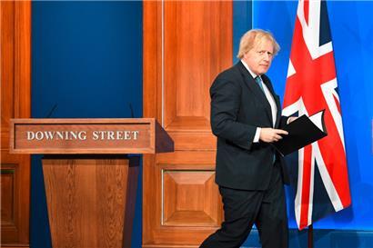 Großbritanniens Premier Boris Johnson ist als Parteichef zurückgetreten
