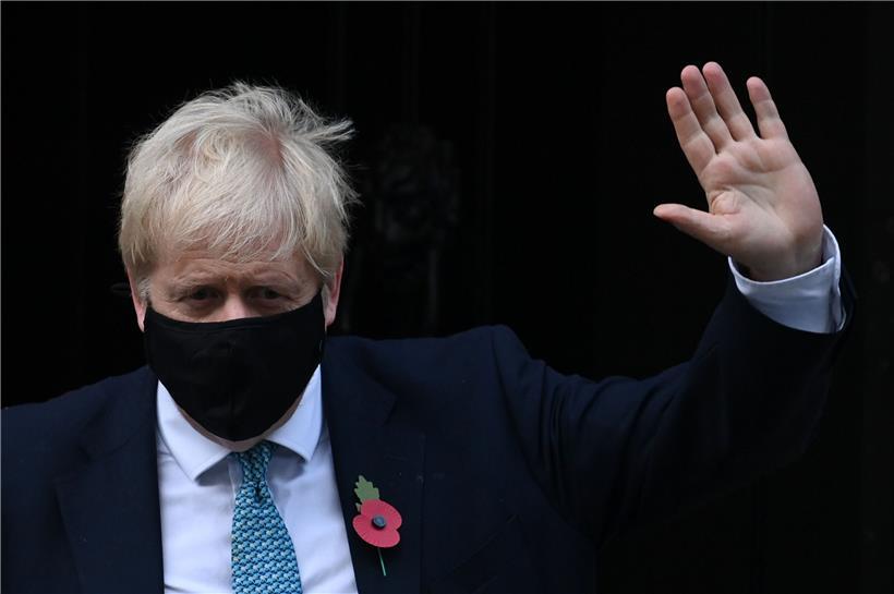 Großbritanniens Premierminister Boris Johnson tut sich schwer mit der Bewältigung der Corona-Krise im Land
