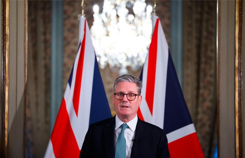Großbritanniens Premierminister Keir Starmer zu Besuch bei der Europäischen Kommission in Brüssel
