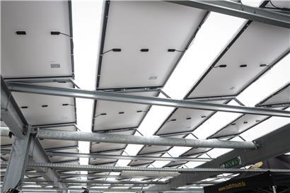 Große Carports nach französischem Vorbild der „ombrières“ sollen auch in Luxemburg enstehen
