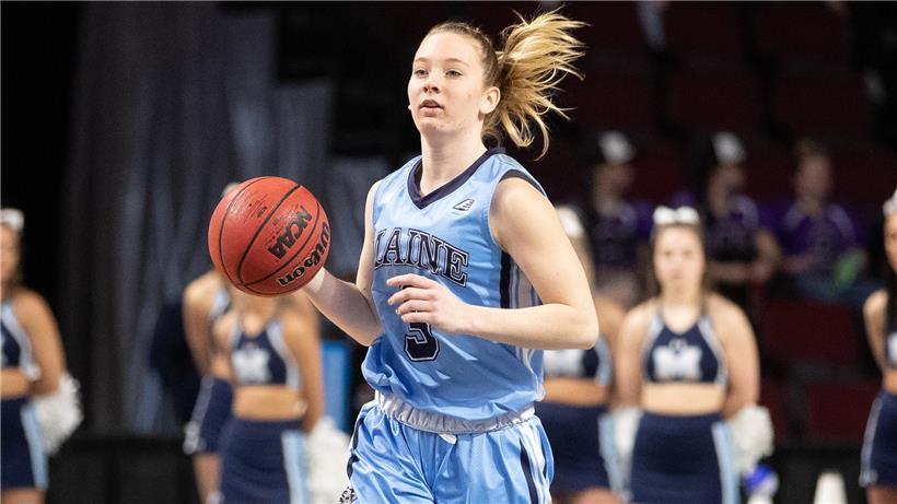 Große Ehre: In ihrer ersten Saison an der University of Maine wurde Anne Simon in ihrer Conference zum Rookie of the Year gewählt
