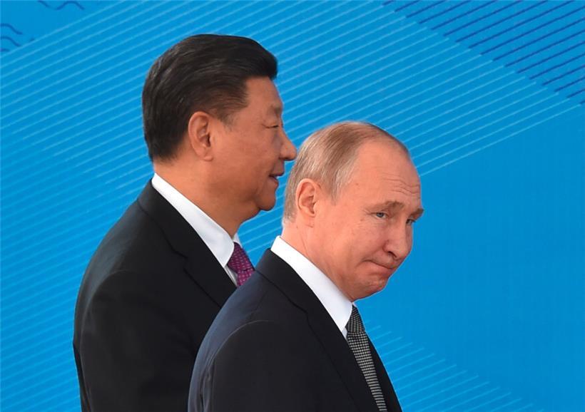 Großer Bruder und kleiner Bruder: Xi Jinping und Wladimir Putin wollen sich an diesem Donnerstag in China sehen
