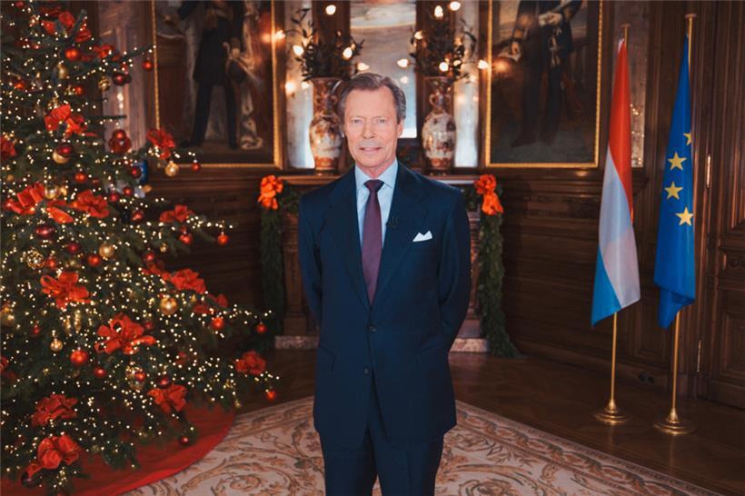 Großherzog Henri bei seiner Ansprache
