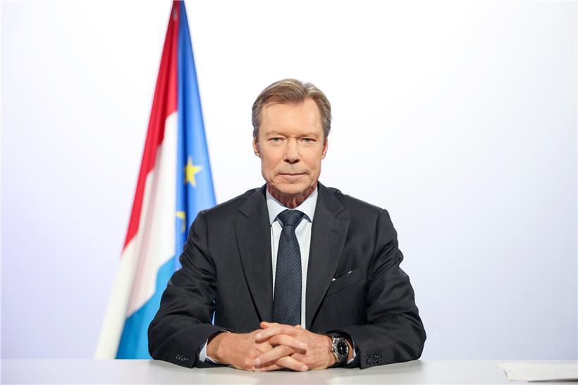 Großherzog Henri bei seiner Ansprache
