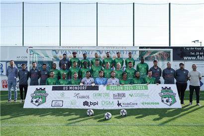 Grün ist die Hoffnung: Kaderpräsentation in Mondorf
