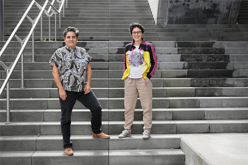 Gründeten vor fünf Jahren die ASBL „Laboratoire d’études queer, sur le genre et les féminismes“: Sandy Artuso (l.) und Enrica Pianaro (r.)
