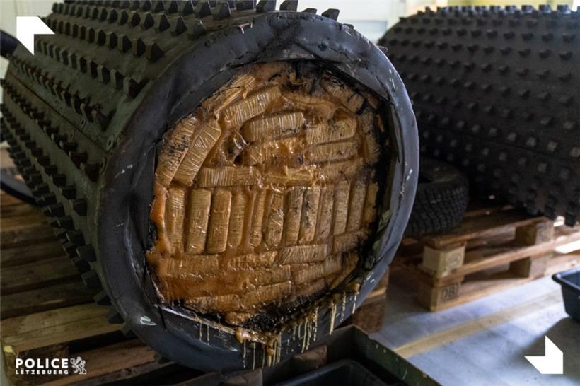 Gut getarnt: der Stoff aus Kolumbien
