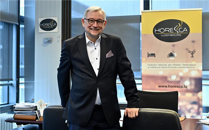 Gute Miene zum weniger guten Spiel: Nach Abschätzung der Lage geht Horesca-Generalsekretär François Koepp kaum davon aus, dass Cafés und Restaurants vor dem 1. April 2021 wieder öffnen dürfen
