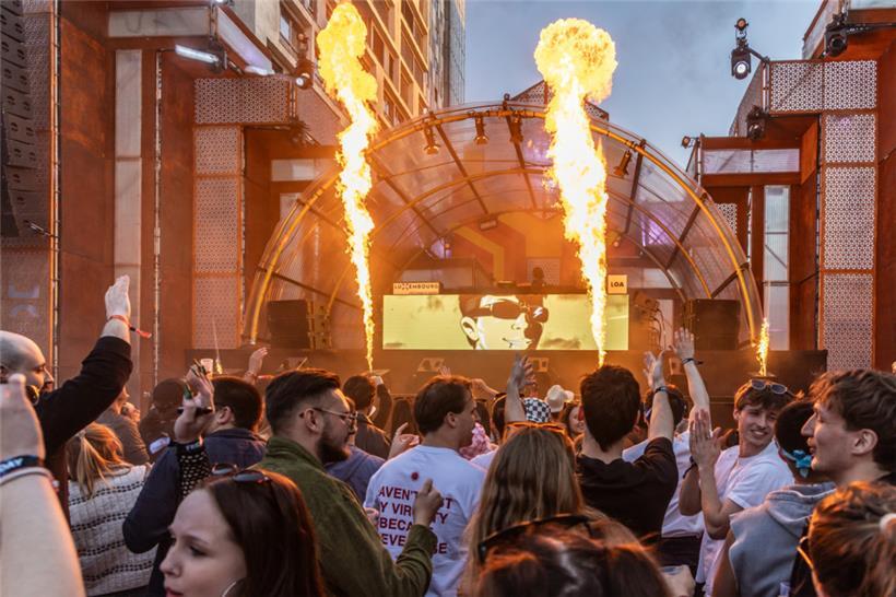 Gute Stimmung am ersten Tag des LOA in Belval
