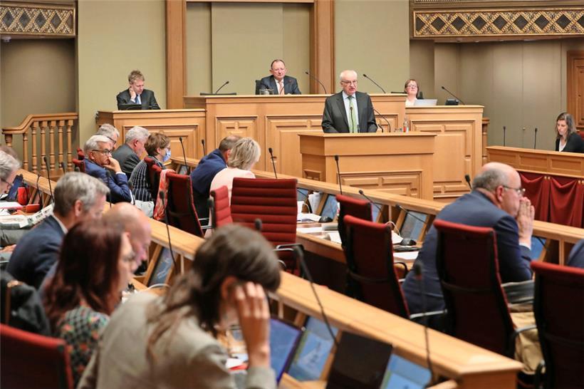 Guy Arendt (DP), hier ein Archivbild, führte in die Interpellation zum Thema digitale Inklusion ein 

