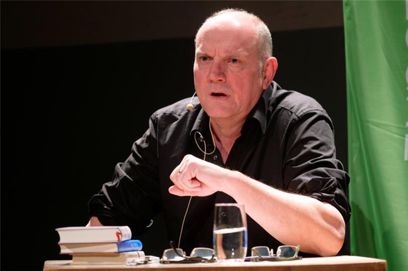 Guy Helminger anlässlich einer Veranstaltung des Literatur-Festivals Lit.Cologne 
