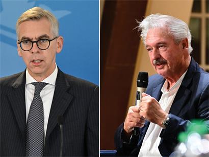 Innenminister Léon Gloden und Ex-Außenminister Jean Asselborn diskutieren unterschiedliche Ansichten zum EU-Asylpakt.
