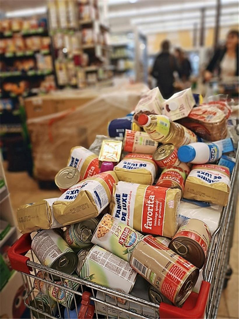 Hamsterkäufe im Cactus Belle Etoile – so mancher besorgte Bürger kaufte viel mehr als benötigt
