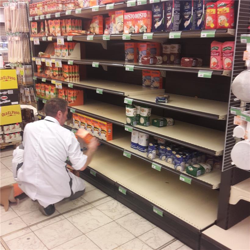 Hamsterkäufe in Luxemburg wegen des Coronavirus