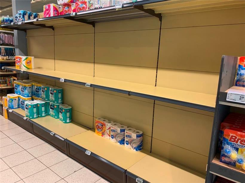 Hamsterkäufe in Luxemburg wegen des Coronavirus