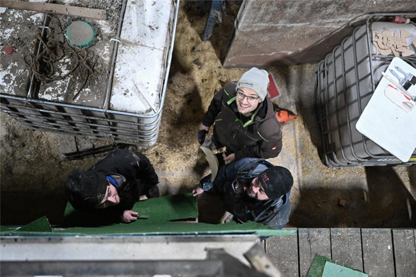 Hand in Hand kommt man mit der Arbeit gut voran