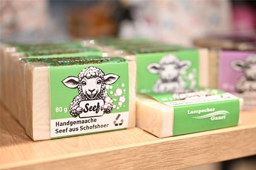 „Handmade“ Schafsseife