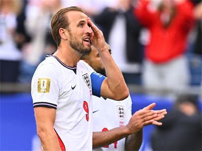 Harry Kane (England) bei dem Spiel gegen Ghana
