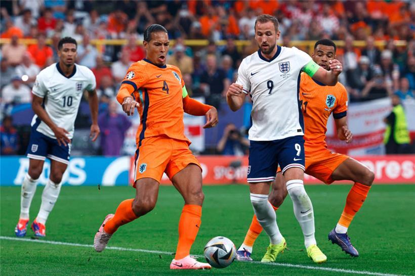 Harry Kane und die Engländer treten am Sonntag im EM-Finale gegen Spanien an 
