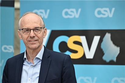 Hat das C in CSV kurzerhand mal ausgetauscht: Spitzenkandidat Luc Frieden
