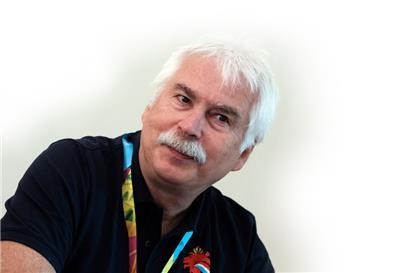 Heinz Thews bleibt auch nach seiner Zeit beim COSL dem Sport erhalten
