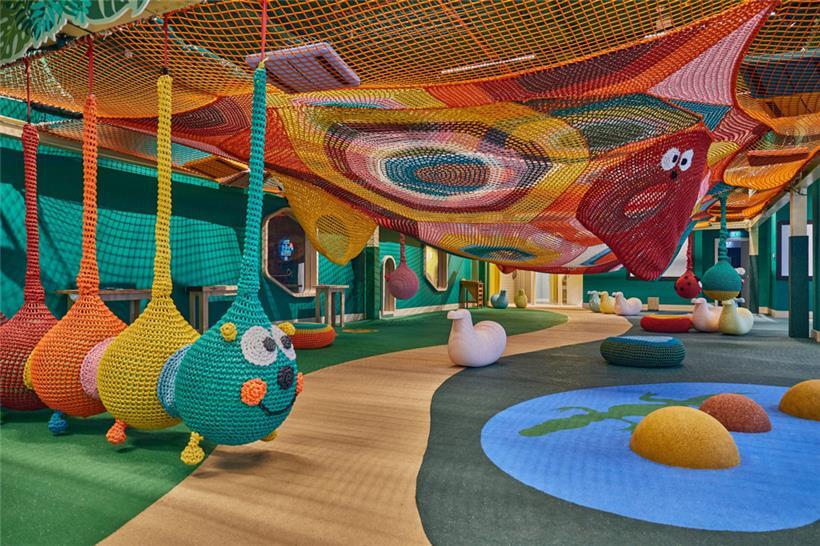 „Hello Kids“ heißt der vor gut einer Woche eröffnete Kinderhort des Einkaufszentrums 
