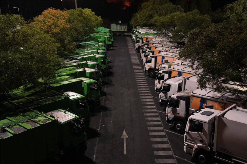 Heute fällt die Müllabfuhr aus
