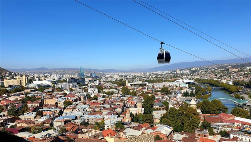 Heute ist Tiflis ein Geheimtipp für Reisende. 2008 aber waren die russischen Tru...