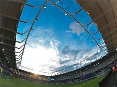 Heute steht „nur“ das Fußballstadion auf Kockelscheuer, dabei gab es Überlegungen, hier auch ein Velodrom und ein Leichtathletikstadion zu bauen
