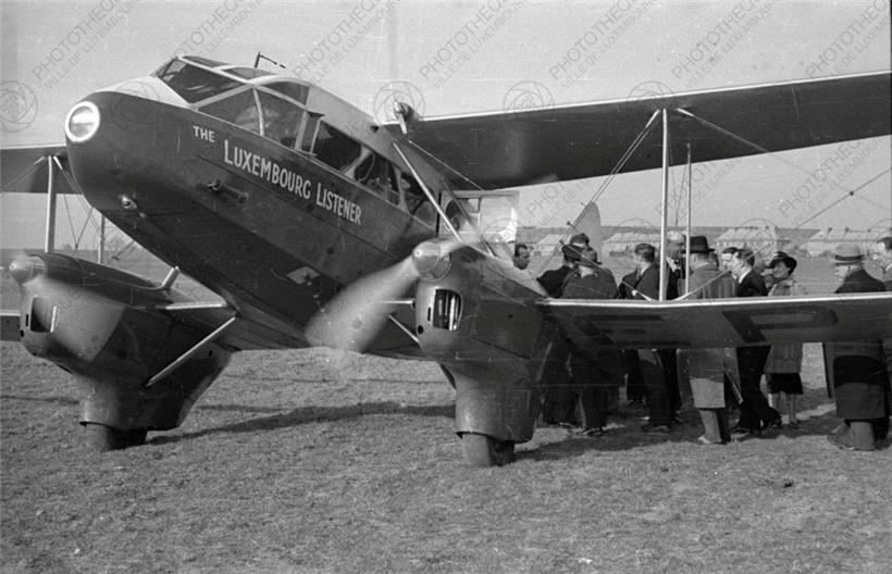 Heute vor genau 85 Jahren wurde die erste internationale Linienflugstrecke in Luxemburg eingeweiht
