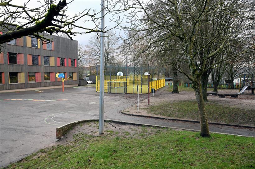 Hier soll der neue Sport-, Bildungs- und Betreuungskomplex „Gewännchen“ entstehe...