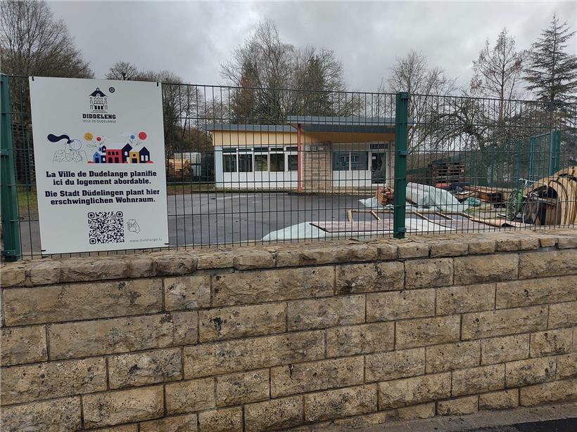 Hier soll in zukunft ein soziales Wohnraumprojekt entstehen