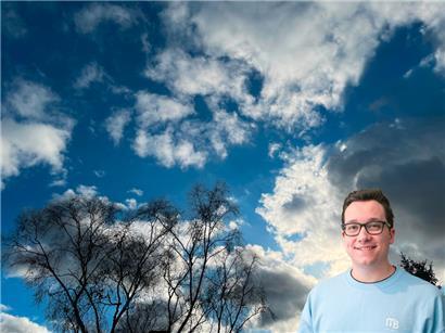 Himmel über Luxemburg am Donnerstagmittag
